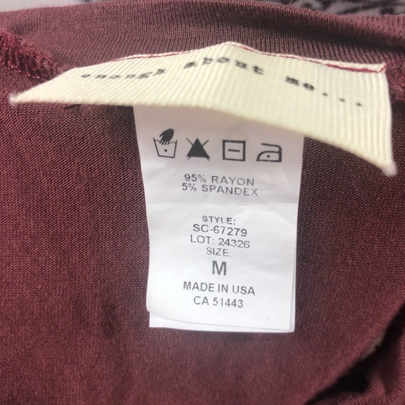 Burnt Sienna Cold Shoulder Dress Size Size Medium - Picture 6 of 6